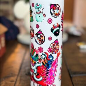 Disney Christmas water tumbler